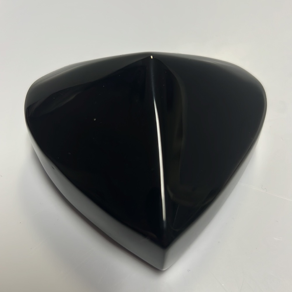 Rainbow Black Obsidian Healing Crystal 3.25”wide (7.3 oz) - Picture 3 of 7